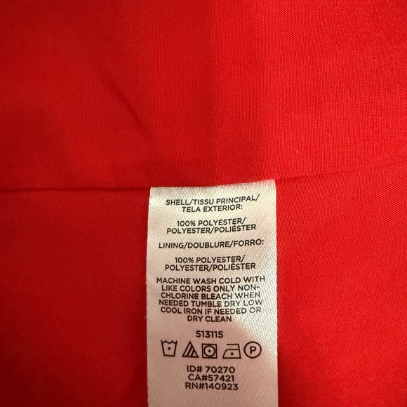 LOFT Red Teddy Jacket - Picture 6 of 6